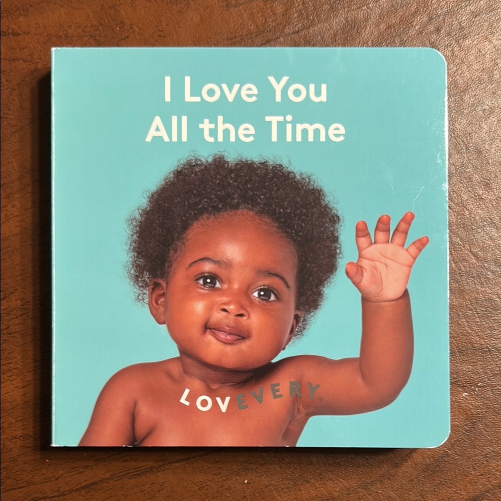 'I Love You All the Time' Kids Book - Blue